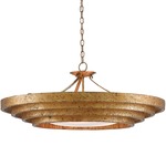 Belle Chandelier - Gold Leaf