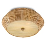 Antibes Ceiling Light Fixture - Natural / Honey Beige