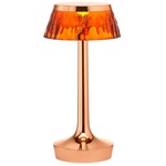 Bon Jour Unplugged Table Lamp - Copper / Amber
