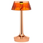 Bon Jour Unplugged Table Lamp - Copper / Amber