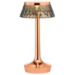 Bon Jour Unplugged Table Lamp - Copper / Smoke
