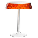 Bon Jour Table Lamp - White / Amber