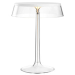 Bon Jour Table Lamp - White / Transparent