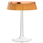 Bon Jour Table Lamp - Copper / Rattan