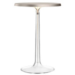 Bon Jour Table Lamp - Matte Chrome / No Crown