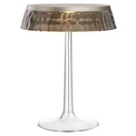 Bon Jour Table Lamp - Matte Chrome / Fumee