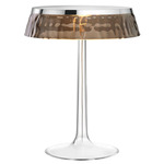 Bon Jour Table Lamp - Chrome / Fumee