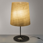 Grace Table Lamp - Black / Natural