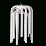 Pipes Pendant - Matte White