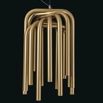 Pipes Pendant - Gold