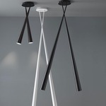 Drink Double Ceiling Light Fixture - Carbon Fiber