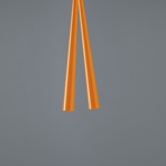 Drink Double Ceiling Light Fixture - Orange