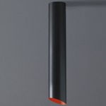 Slice Ceiling Light - Black / Red