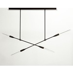 Sorenthia Double Chandelier - Oil Rubbed Brass / Brass Details