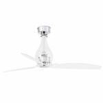 Mini Eterfan Ceiling Fan w/ Transparent Blades - Transparent / Transparent