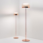 Equatore Floor Lamp - Copper / Pink