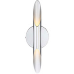 Bolero Wall Sconce - Chrome / Silver