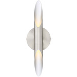 Bolero Wall Sconce - Matte Nickel / Silver