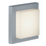 Hondo Outdoor Wall / Ceiling Light - Light Grey / Titanium / White