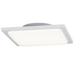 Trave Outdoor Ceiling Light - White / White