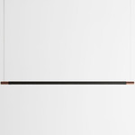 Bennington Wide Pendant - Black Oak / Brushed Copper