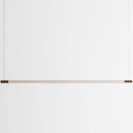 Bennington Wide Pendant - White Oak / Brushed Copper