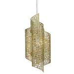 Zedd Pendant - Pale Gold