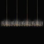 Il Pezzo 3 Endless Chandelier - Polished Gold / Clear