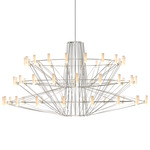 Coppelia Chandelier - Stainless Steel