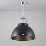 Titan Size 3 Pendant - Black / Bronze