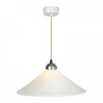 Cobb Pendant - White / Natural White