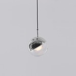 Dora Mini Pendant - Chrome / Clear