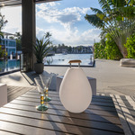 Vessel 2 Portable Bluetooth Indoor / Outdoor LED Lamp - White