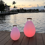 Vessel 2 Portable Bluetooth Indoor / Outdoor LED Lamp - White