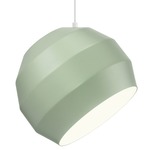 Pitch Pendant - White / Green