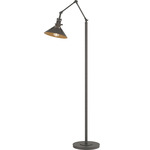 Henry Floor Lamp - Natural Iron / Dark Smoke