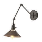 Henry Swing Arm Wall Sconce - Dark Smoke / Bronze