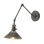 Henry Swing Arm Wall Sconce - Dark Smoke / Dark Smoke