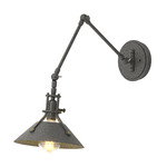 Henry Swing Arm Wall Sconce - Natural Iron / Natural Iron