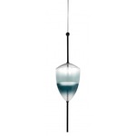 Flow S6 Pendant - Black / Turquoise Gradient