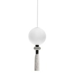 Calliope N5 Pendant - Frost White / Smoky Grey