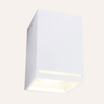 Groove Square Ceiling Light - White