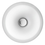 Planet Wall / Ceiling Light - Chrome / Satin White