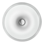 Planet Wall / Ceiling Light - Chrome / Satin White