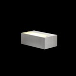 Tibo Covered Wall Light - Brushed Aluminum