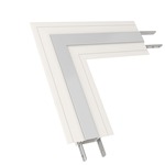 TruLine 1A L-Picture Frame Channel Connector - White