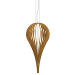 Cappadocia Reverse Pendant - Blonde Freijo / White