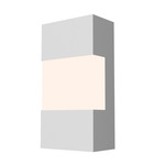 Clean Risk Wall Sconce - White / White Acrylic