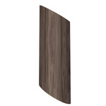 Clean Half Moon Wall Sconce - American Walnut