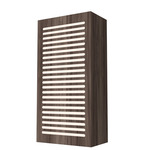 Clean Line Wall Sconce - American Walnut / White Acrylic